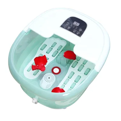 Electric Portable Bubble Plastic Detox Heated Infrared Water Foot Soak Bucket Massager