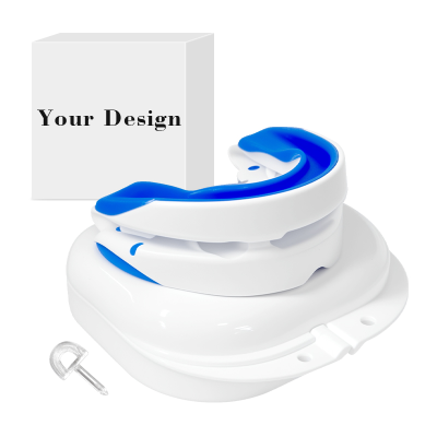 Anti Snore Device Most Comfortable and Adjustable Oral Appliance Holds Jaw Forward to Open Airway