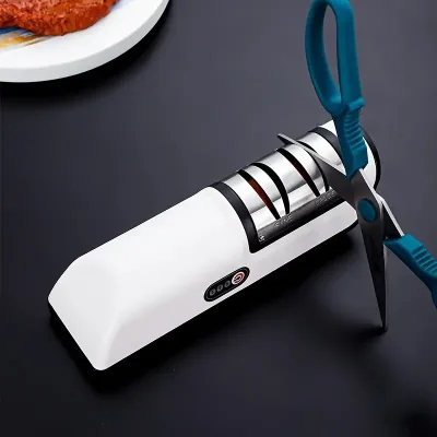 Electric Knife Sharpener Kitchen Knives & Accessories Wholesale Easy Work Makes Sharpening for Chef Butcher Knife