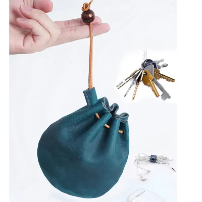 Durable Multi Functional Electrician Waist Mini Tool Purse Customized Logo Style Color Feature Genuine Leather Jewelry Box