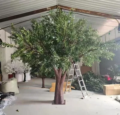 Wholesale Lifelike Artificial Olive Tree Potted Real Touch PE Leaves Waterproof Faux Plant for Hotel Landscape Commercial Decor