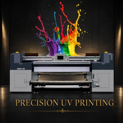 Smart 1906-UV Mesh Belt Printer Industrial Digital UV Inkjet Machine with 1 Year Warranty 73/h Speed for PVC/PET Printing