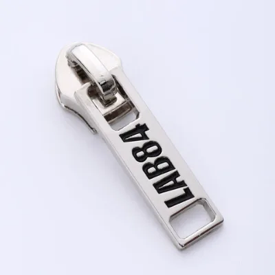 Factory price High Quality Custom Metal Zipper Puller Brand Logo alloy Zipper Puller for Bags