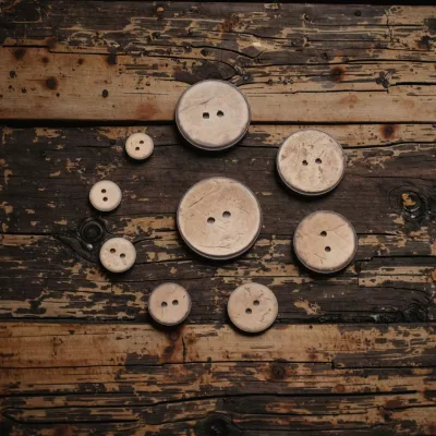 Wholesale Natural Coconut Buttons - 4-Hole Sewing Supplies for Handmade Knits & DIY Projects