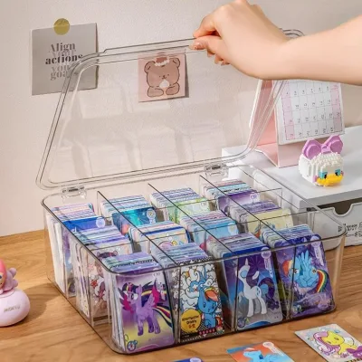 Factory Direct Trading Card Sports Card Carrying Case Storage Holder Case with 12 Slots