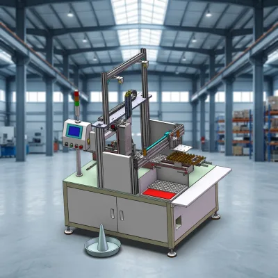 Insert Wire Patch Plug-in Machine Visual Insert Wire Machine Led Bulb Assembly Machine