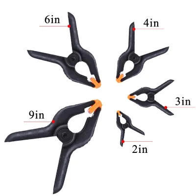 Strong Background Clip Adjustable Nylon Spring Clamps for Photography Studio Tools Accessories Background Backdrops Fix