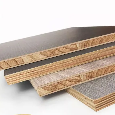Modern Eco-Friendly E0 Formaldehyde Pine/Eucalyptus Thin Melamine Plywood Panel for Hotel Use First-Class Quality