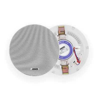 Easy Installation 8ohm 6w Aluminum Ceiling in Wall Speaker