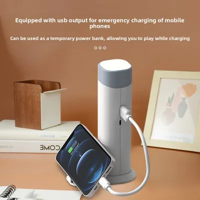 Retractable Eye-Protective USB Powered High CRI 95+ Button Control Modern Design Portable Rechargeable Travel Desk Lamp Home