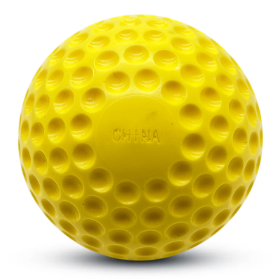 9" Yellow Dimple Baseball New 12 Pack With Box Packing Baseball Balls Softball