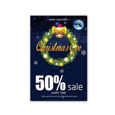 Custom Digital Printing Waterproof Thick Posters A1/A2/A3/A4 Manga Gym Advertising Wall Art (Eco-Friendly UV-Resistant Ready