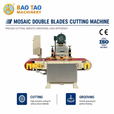Ceramic Tile and Red Bricks Single Blade Spindle Multi Saw Blade Mosaic Cutting Machine Ce or Iso