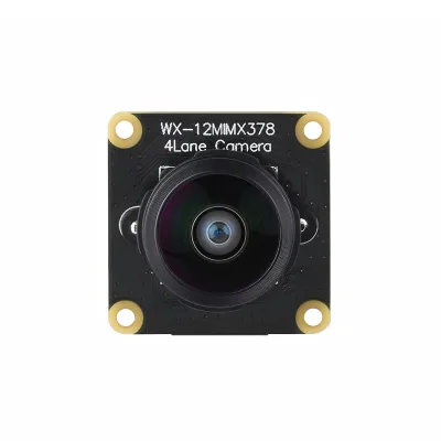 IMX378-190 12.3MP Fisheye Lens Camera Type B, 190° FOV, Rolling Shutter, Compatible With Raspberry Pi Series Boards