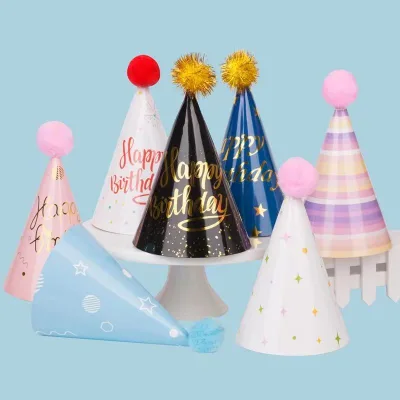 Customizable Festive Holiday Party Paper Hats-Popular Accessories with Custom Colors & Designs