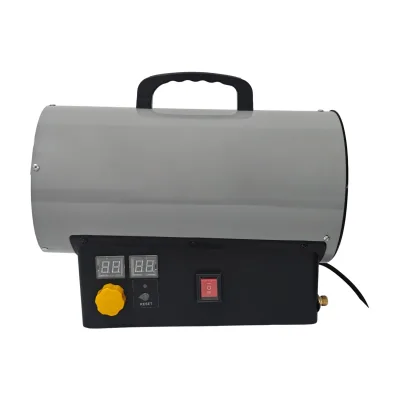 High Efficient Commercial Stainless Steel Grey LPG Gas Heater for Workshop Use