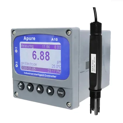 Industrial Online Digital Automatic ph Ec Meter ph Ec Controller Manufacturers in China for Waste Water