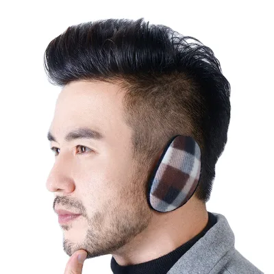 2022 Wholesale Independent Earmuffs Plush Winter Warm No Hair Band Children Men and Women Separate Ear Bag