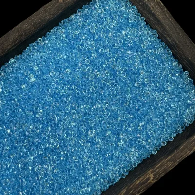 3mm Transparent Acrylic Loose Flatback Eco-Friendly Rhinestones with 12 Facets for DIY Garment Use
