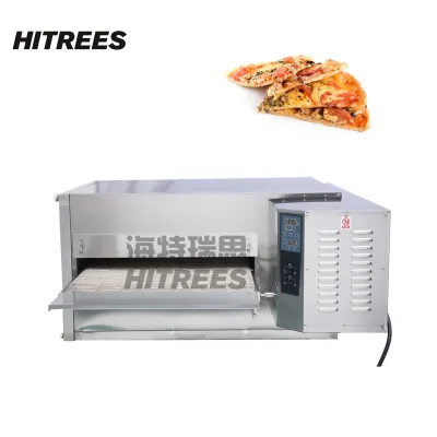 Industrial Grade Chain Type Pizza Oven for Frozen Dough with Compact Design