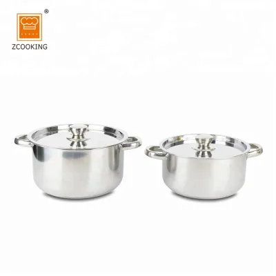 Hot Sell Induction Stainless Steel Sauce Pot For Hotel & Restaurant Cooking
