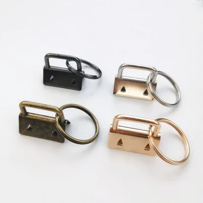 Webbing End Clips Long-Term Supply Carbon Steel 25mm Key Rings Embroidered Hanging Clips for Jeans