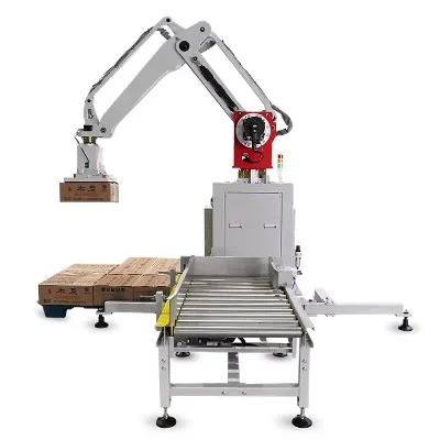 Customized Factory 50KG 4-joints 7kW Manipulator Palletizer Sponge Suction Cup Unmanned Assembly Line Carton High Palletizing