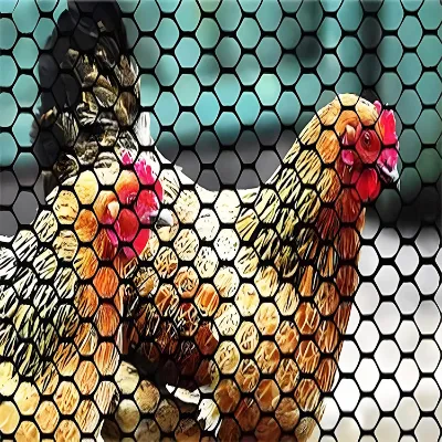 High Quality Poultry Wire Netting Hexagonal Mesh Garden Fence Barrier for Pet Rabbit Chicken Fencing