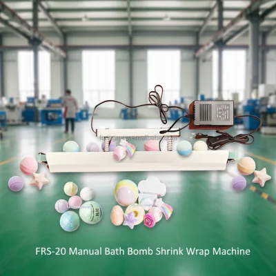 Electric Space-Saving Compact Heat Shrink Machine Motor-Driven Technology for Reliable Sealing Bath Bomb Craft Soap Packaging