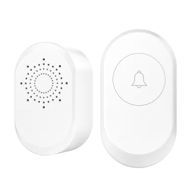 New Door Bell Wireless Waterproof Tiny Doorbell with Crisp Sound 38 Musics Easily Installed Household for Home Department Office