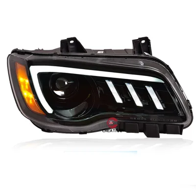 Head Lamp for Chrysler 300C Headlights 2011 2012 2013 2014 2015 2016 2017 300C ALL LED Headlight Dynamic Turning Signal