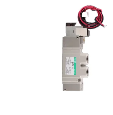 Original CKD 4JA119-M5-E2-3 5/2 Way Pneumatic Compact M5 Port DC24V Air Solenoid Control Valve