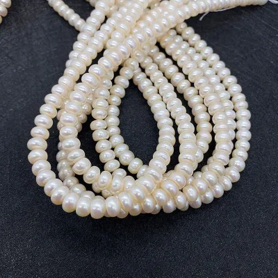Natural Cultured Freshwater Rondelle Top Drilled Button Chips Stick Pearl Big Baroque Pearl Loose Beads for DIY Jewelry Making