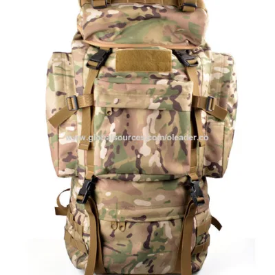 Large capacity military backpack, Waterproof field rucksack tactical knapsack