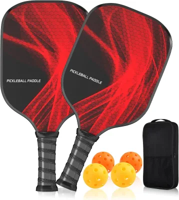 USAPA Approved Carbon Fiber T300 Pickleball Paddle Custom Logo Increased Spin & Control for Children