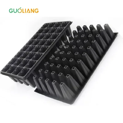Wholesale Black Blister Process Seedling-Raising Plates for Indoor Plant Trays-Various Quantities
