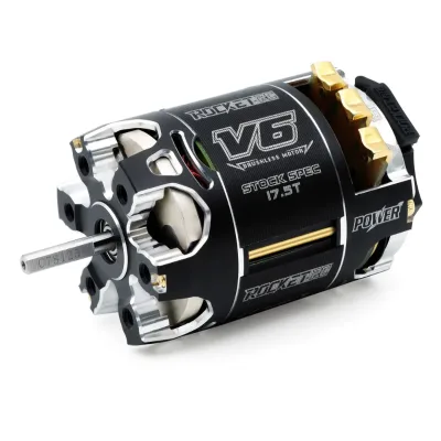 SURPASS HOBBY Rocket RC 540 V6 13.5T 17.5T 21.5T SPEC Sensored Brushless Motor Waterproof 3.175mm for 1/10 1/12 RC Racing Car