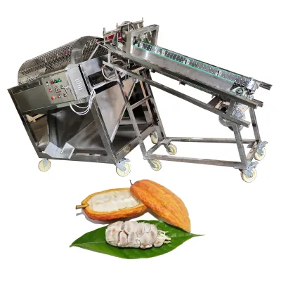 Long Service Life Commercial Cocoa Pod Shelling Machine Splitting Machine HJ-QF300