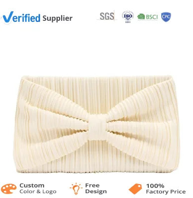 Wholesale Satin Formal Clutch Bag for Women Elegant Evening Hand Purse Bridal Wedding Cocktail Party Ladies Hand Clutch