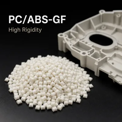 Virgin PC/ABS Blend Resin, Excellent Low Temperature Toughness, for Automotive Bumper, Communication Device, China