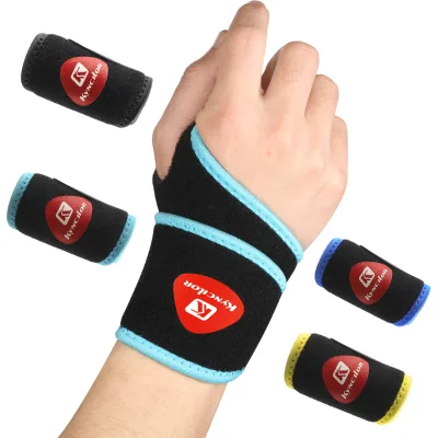 Adjustable Sport Wrist Brace Cycling Basketball Wrist Support Bandage Compression Wraps Gym Accessories Dumbbells for Adults