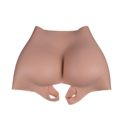 Woman Butt-lifting Buttock 3cm Shaper Wear Black Girl Big Buttocks and Hips Silicone Panty Buttock Pants