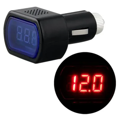 DC 12V 24V LED Voltage Volt Meter Monitor Display Auto Car Digital Voltmeter