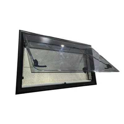 Factory Direct RV Right Angle Window Multiple Strut Designs Available for Motorhome 600x600mm