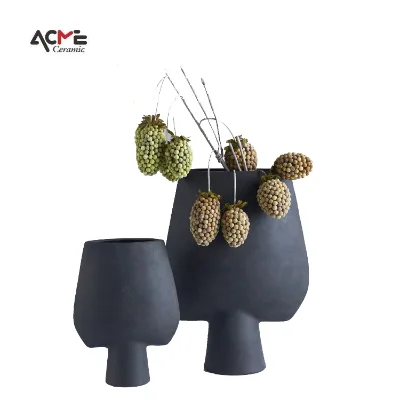 Chinese Wholesale Luxury Living Room Antique Decoration Flower Hand Painted Ceramic Vase for Home Decor
