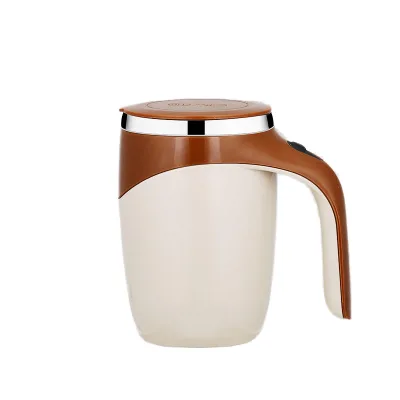 Self-Stirring Electric Coffee Mug Automatic Magnetic Mixing Eco-Friendly Stainless Steel Rechargeable 380ml for Coffee Cocoa Tea