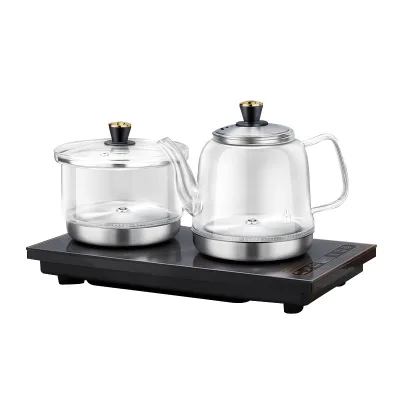Portable 360 Tea New Water Boiler with Gooseneck Electric Glass Kettle for Coffee Steamable and Boilable Automatic Function