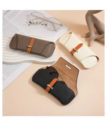 Glasses Storage Bag Sunglasses case Storage Bag - Durable and Portable - Stylish and Elegant - Perfect for Women -