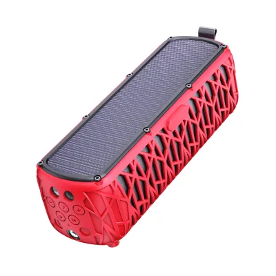 Emergency Solar Powered Speaker With LED Light and Power Bank Function Portable Outdoor Charger for Camping Survival Gear