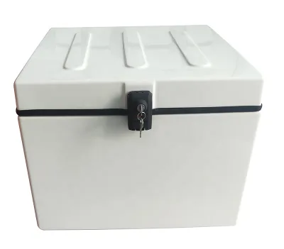 Fiberglass FRP Motorcycle Pizza/Drink/Take Away Food Delivery Box 93L Capacity JYC Brand JYA-04